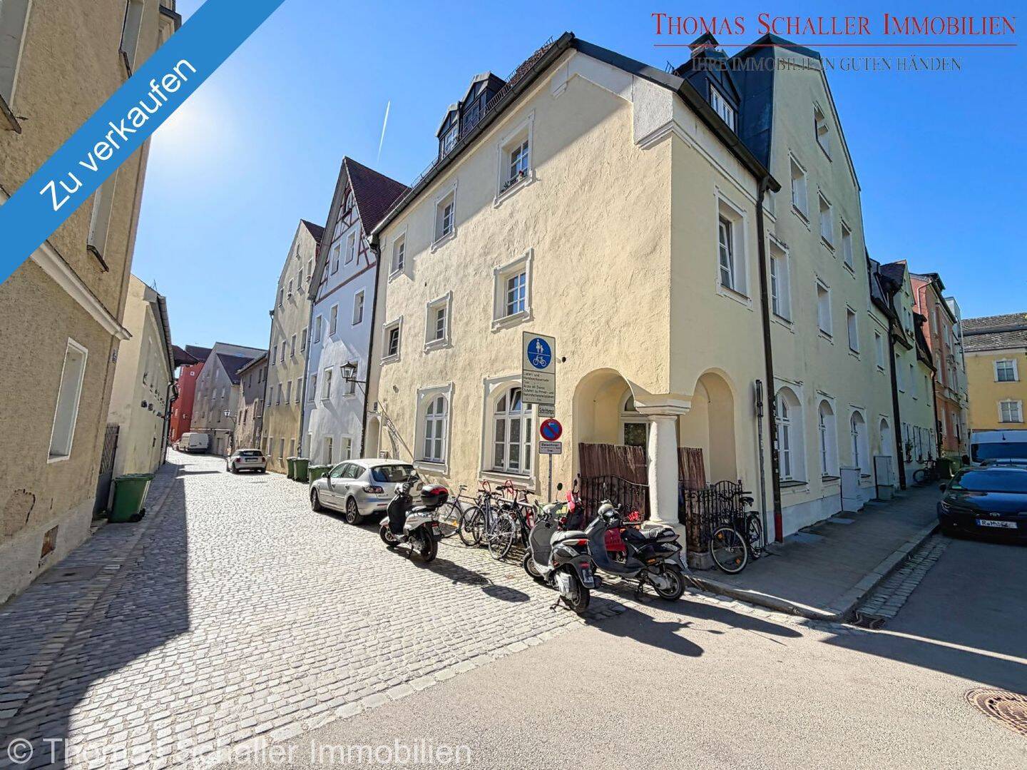 Altstadtwohnung im Baudenkmal nahe Donau und Herrenplatz in der Lederergasse, 93047 Regensburg (Innenstadt Kasernenviertel Ostenviertel Westenviertel)
