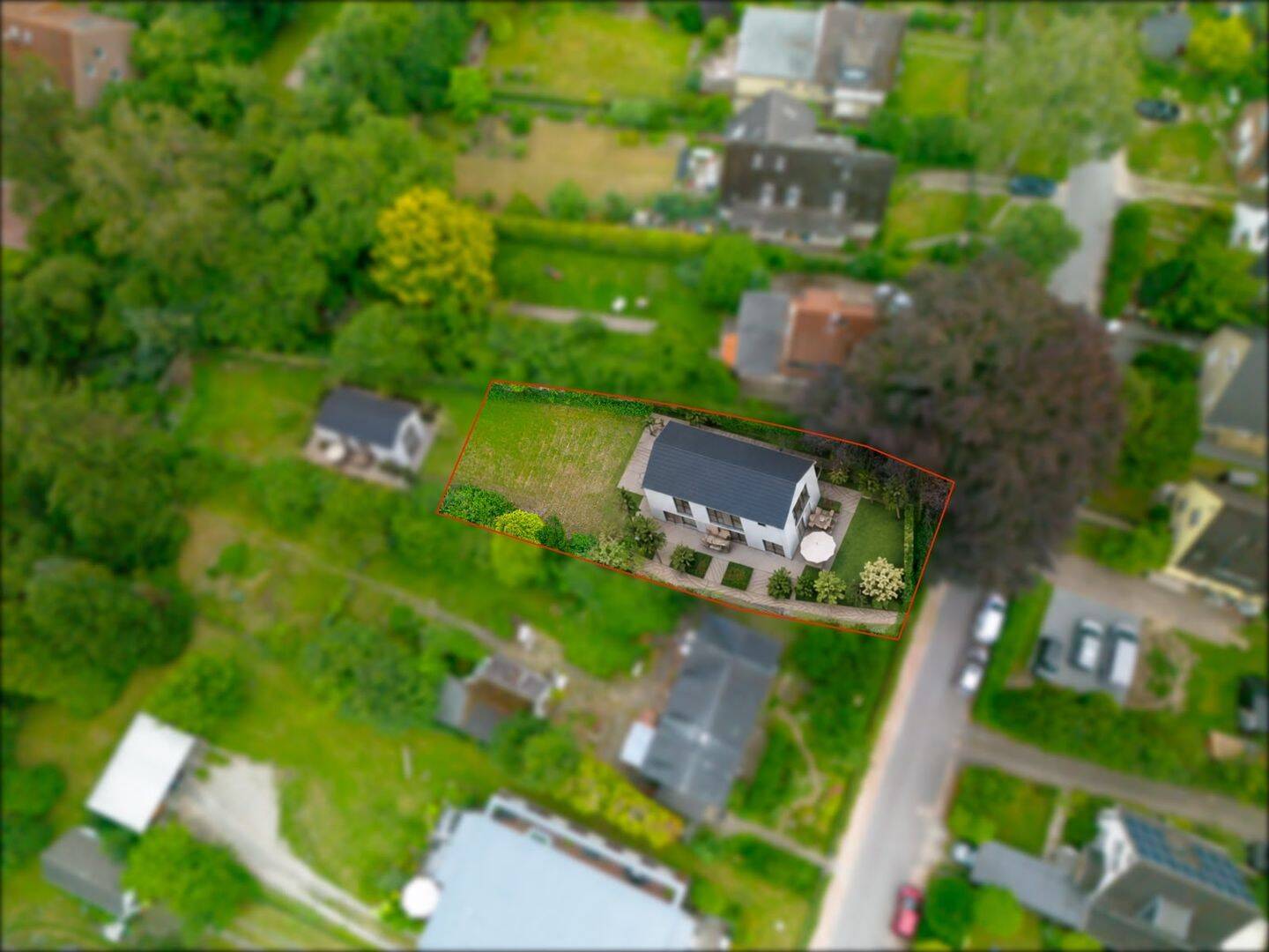 Baugrundstück für zwei Doppelhaushälften in grüner Lage von Hamburg, 22175 Hamburg (Wandsbek Bramfeld)