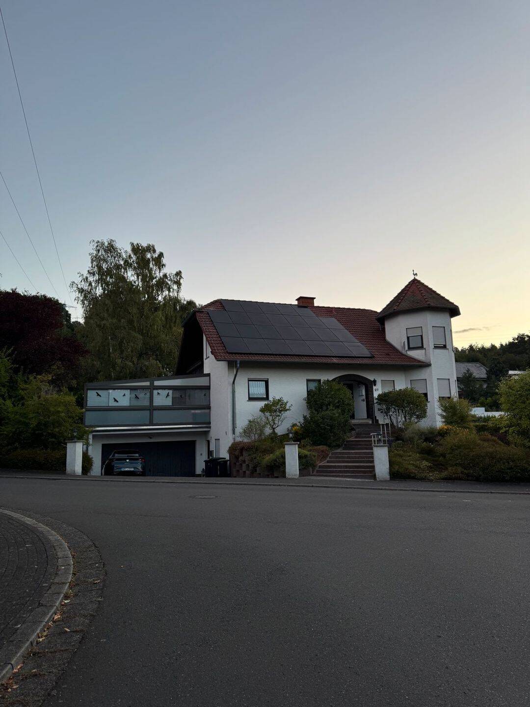 Mietwohnung 77 m² 3 ZKB mit Turmzimmer im Obergeschoss in ruhiger Lage von Homburg-Schwarzenbach, 66424 Homburg