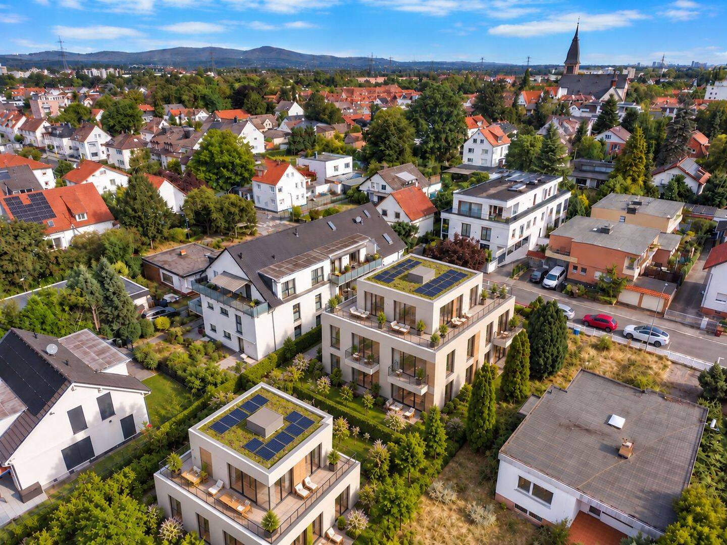 Attraktives Baugrundstück mit Planung | MFH mit 8 Wohneinheiten + EFH | ca. 915 m² Wohnfläche, 65795 Hattersheim am Main