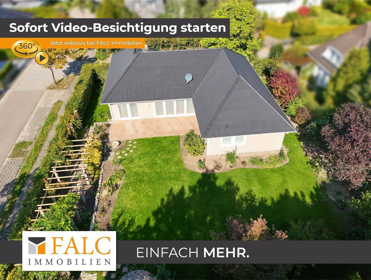 Großzügig auf einer Ebene: Gepflegter Bungalow mit grünem Garten in ruhiger Lage, 14552 Michendorf