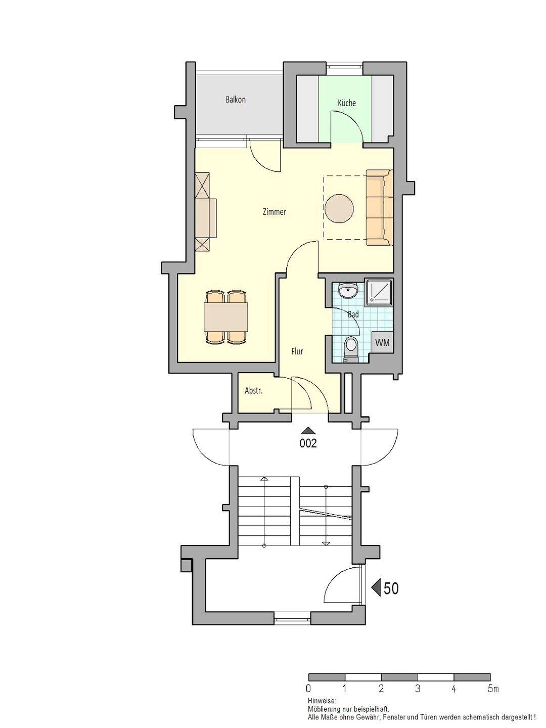 WWS – Gemütliche 1 – Zimmer Wohnung mit WBS, 32052 Herford