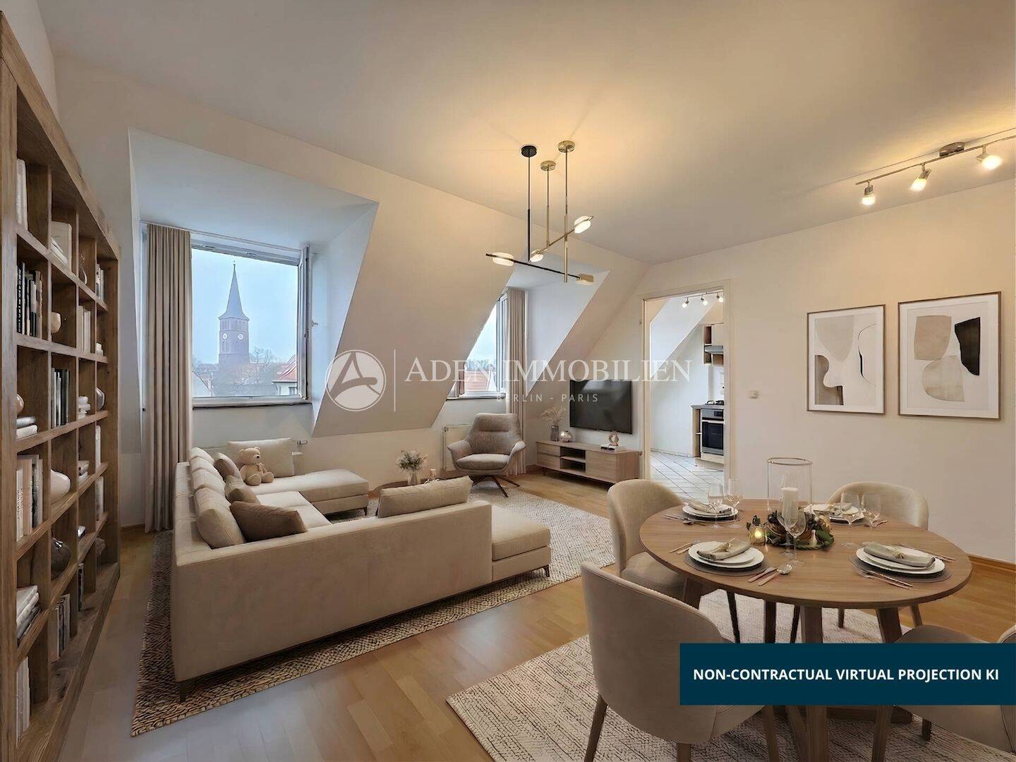 2 große Zimmer mit Aufzug & Balkon Altstadt Köpenick mit Umwandlungspotenzial in 3-Zimmer-Wohnung !, 12555 Berlin (Treptow-Köpenick Köpenick)