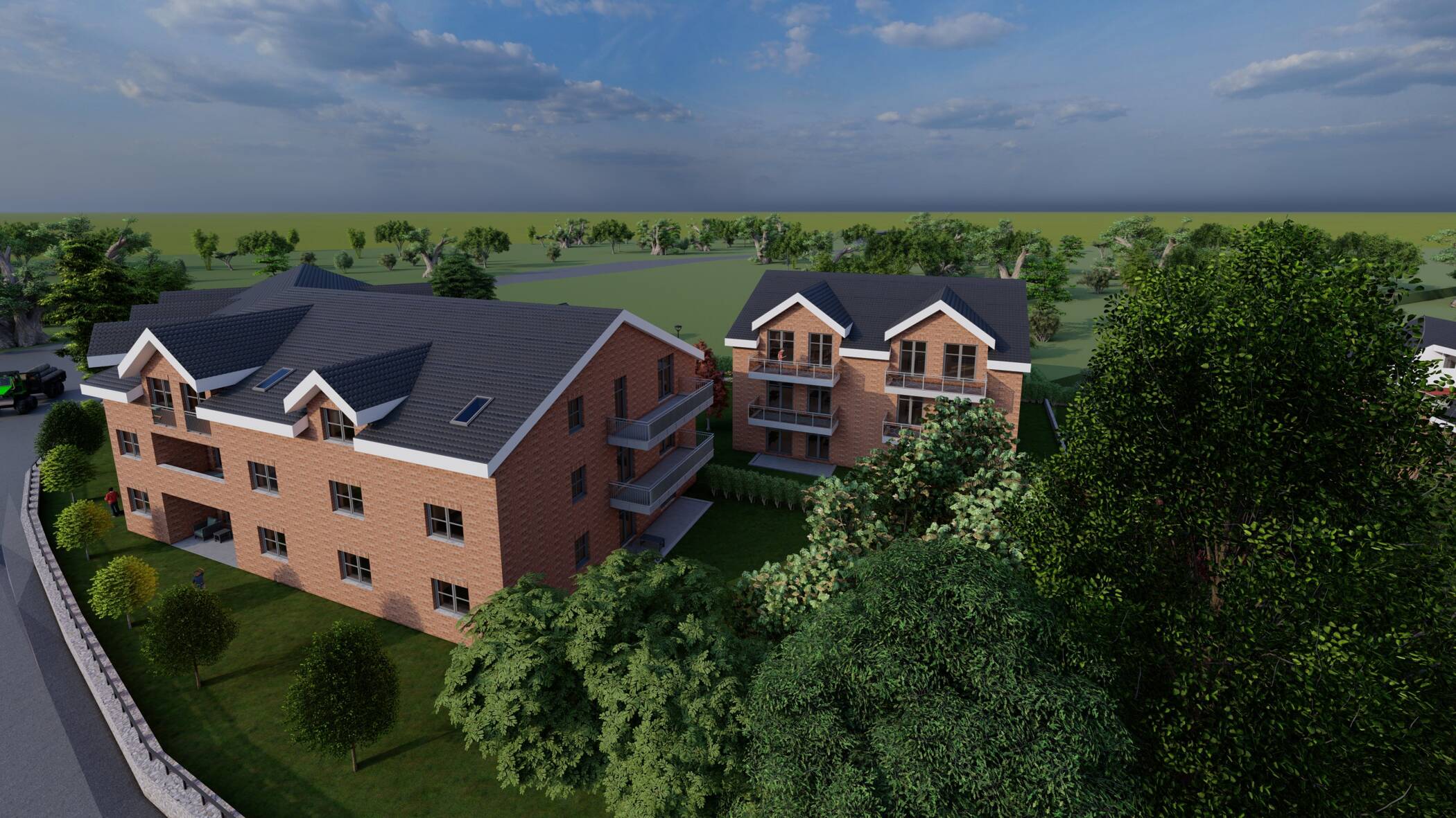 NEUBAU – modernes Apartment, 22946 Brunsbek
