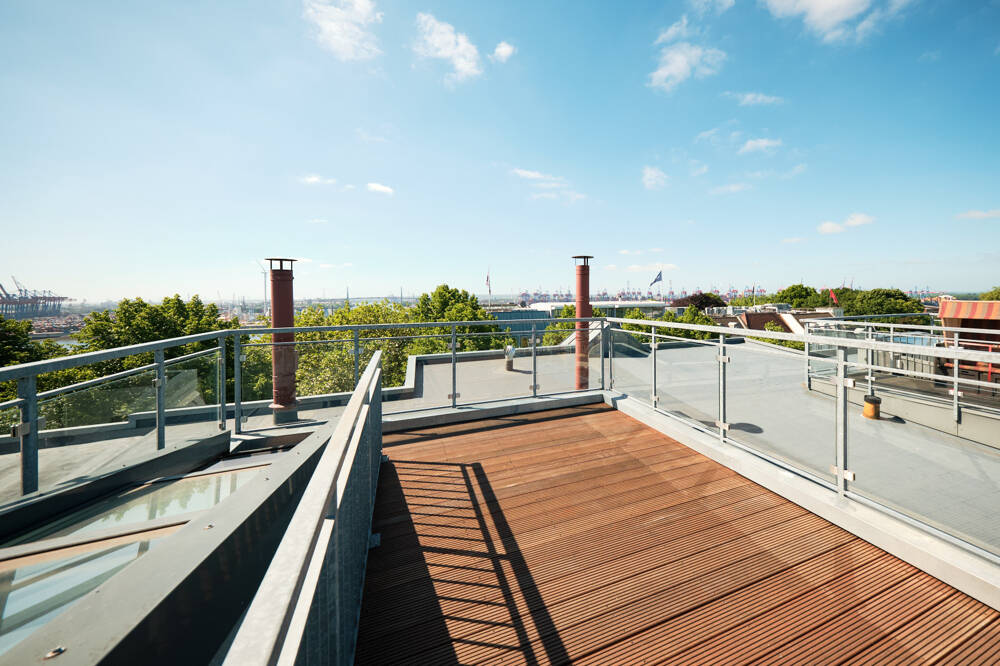130 m² Denkmal-Penthouse mit zwei Sonnen-Terrassen und Elbblick!, 22767 Hamburg (Altona Altona-Altstadt Ottensen Sankt Pauli Sternschanze)