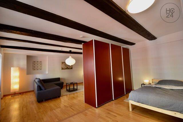 1,5-Zimmer-Wohnung in historischem Gebäude, zentral in der Schopfheimer Altstadt, möbliert, 79650 Schopfheim