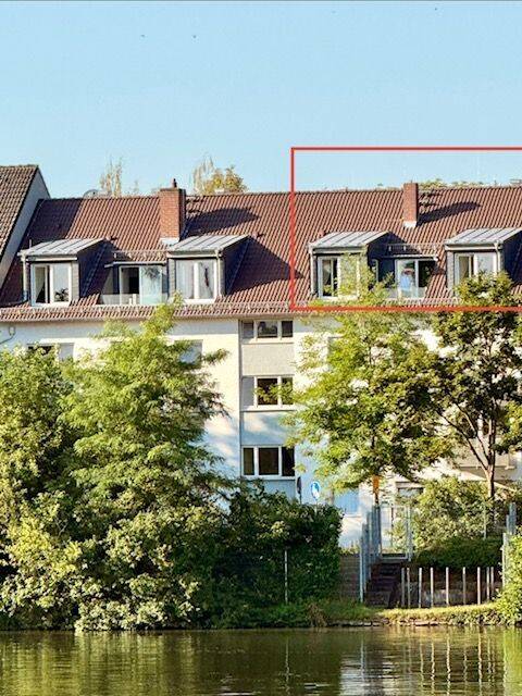 Erstbezug nach DG-Komplettsanierung 2026: Exklusive Dachgeschosswohnung in 1. Reihe am Großen Woog, 64287 Darmstadt (Darmstadt)