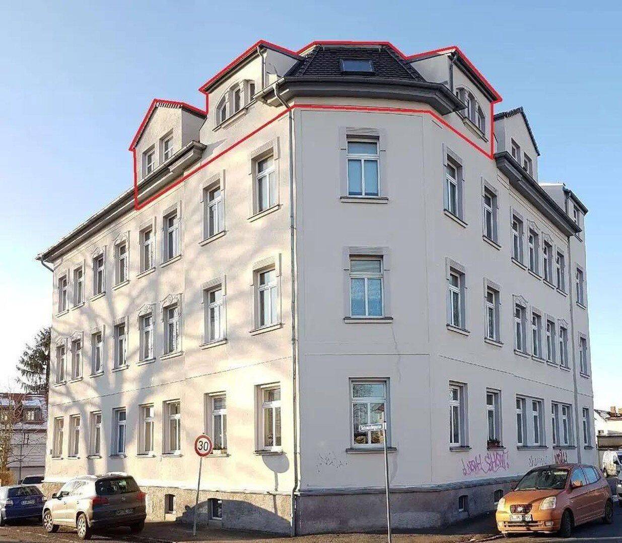 Helle 2-Zimmer Dachgeschosswohnung in Leipzig-Wiederitzsch, 4158 Leipzig (Güterverkehrszentrum Lindenthal Lützschena-Stahmeln Wiederitzsch)