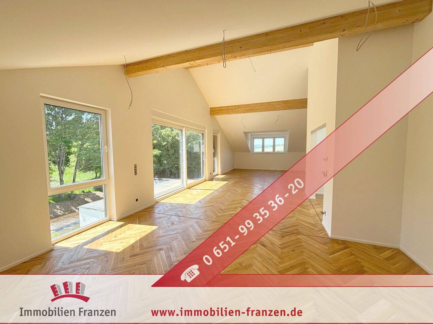 Stadtnah und doch im Grünen: hochwertige, energieeffiziente Penthousewohnung, 54296 Trier