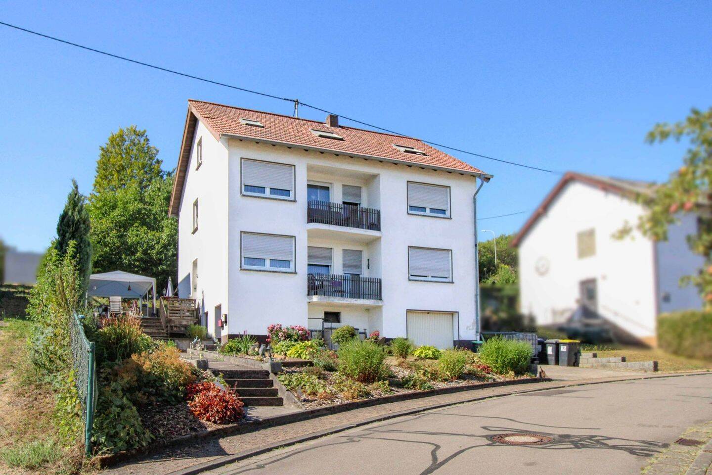 Etagenwohnung mit Balkon und Gartenmitbenutzung, 66646 Marpingen