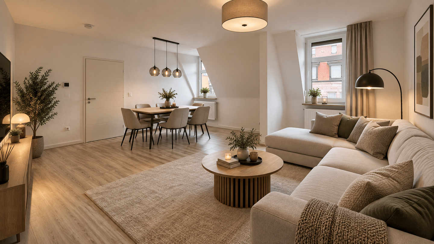 Moderne 2 Zimmerwohnung in der Südstadt, 90459 Nürnberg