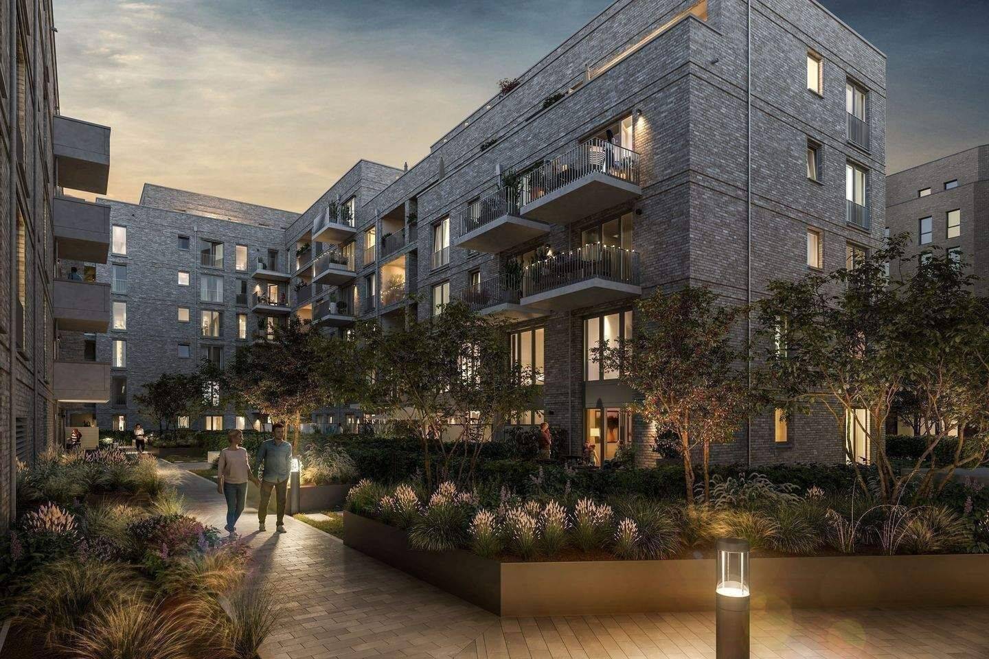 Neubau Erstbezug – moderne Etagenwohnung im Petersen Park in Hamburg Groß-Borstel, 22453 Hamburg (Eimsbüttel Fuhlsbüttel Groß Borstel Niendorf)