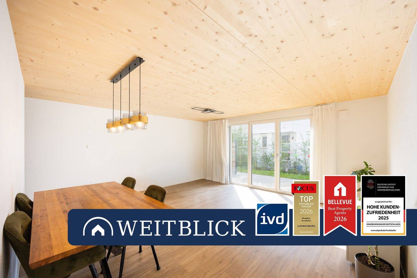 WEITBLICK: Zuhause im Glück: Neubau in Oßweil!, 71640 Ludwigsburg