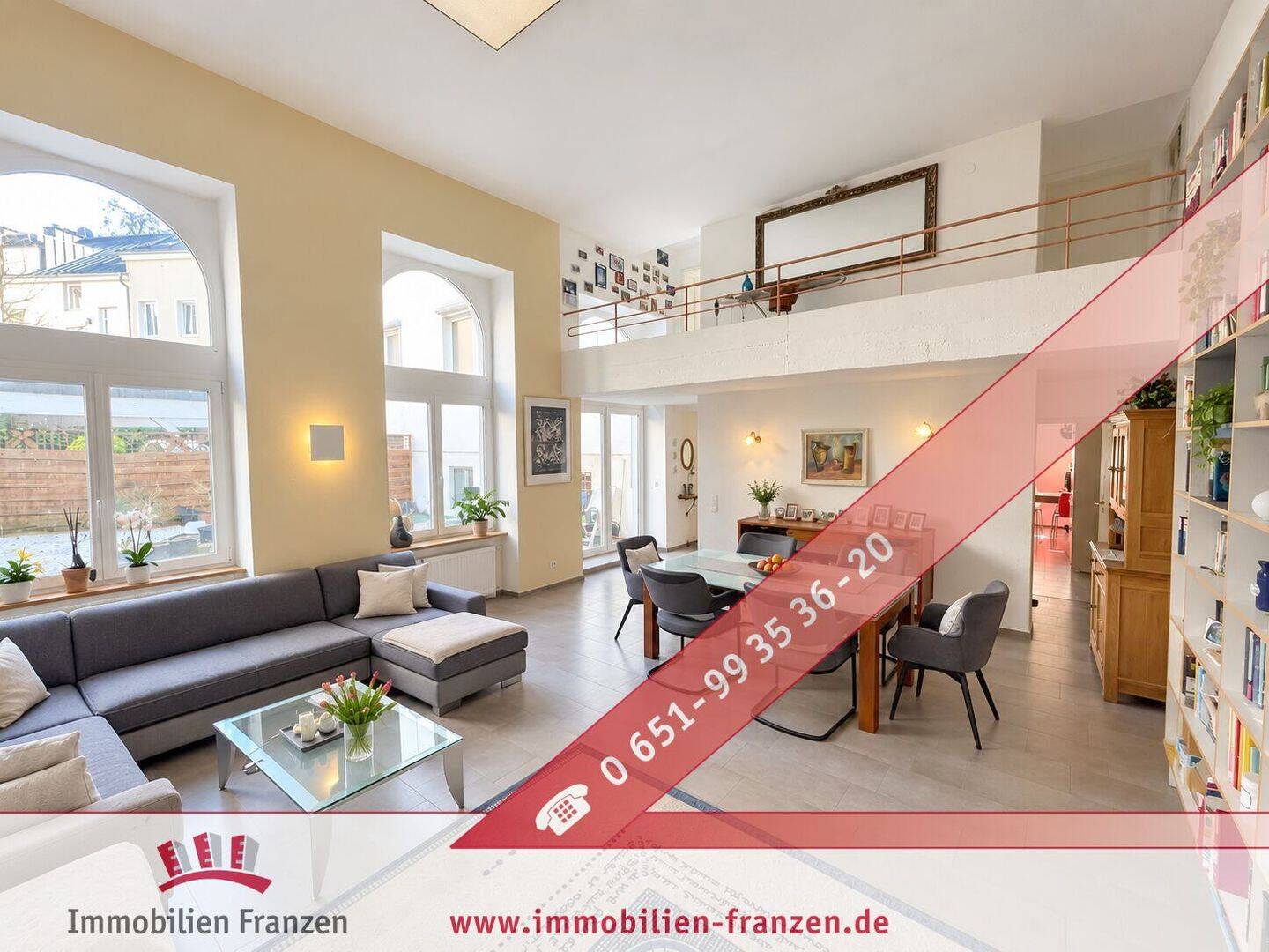 Gemütliches Einfamilienhaus mit Galerie und Terrasse in Trier-Ost, 54295 Trier