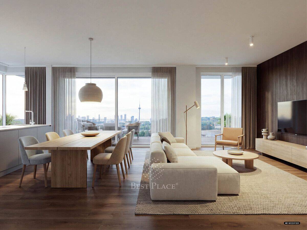 Hoch hinaus, mitten ins Herz: 3-Zimmer-Penthouse mit Balkon in Frankfurt-Nieder-Eschbach, 60437 Frankfurt am Main