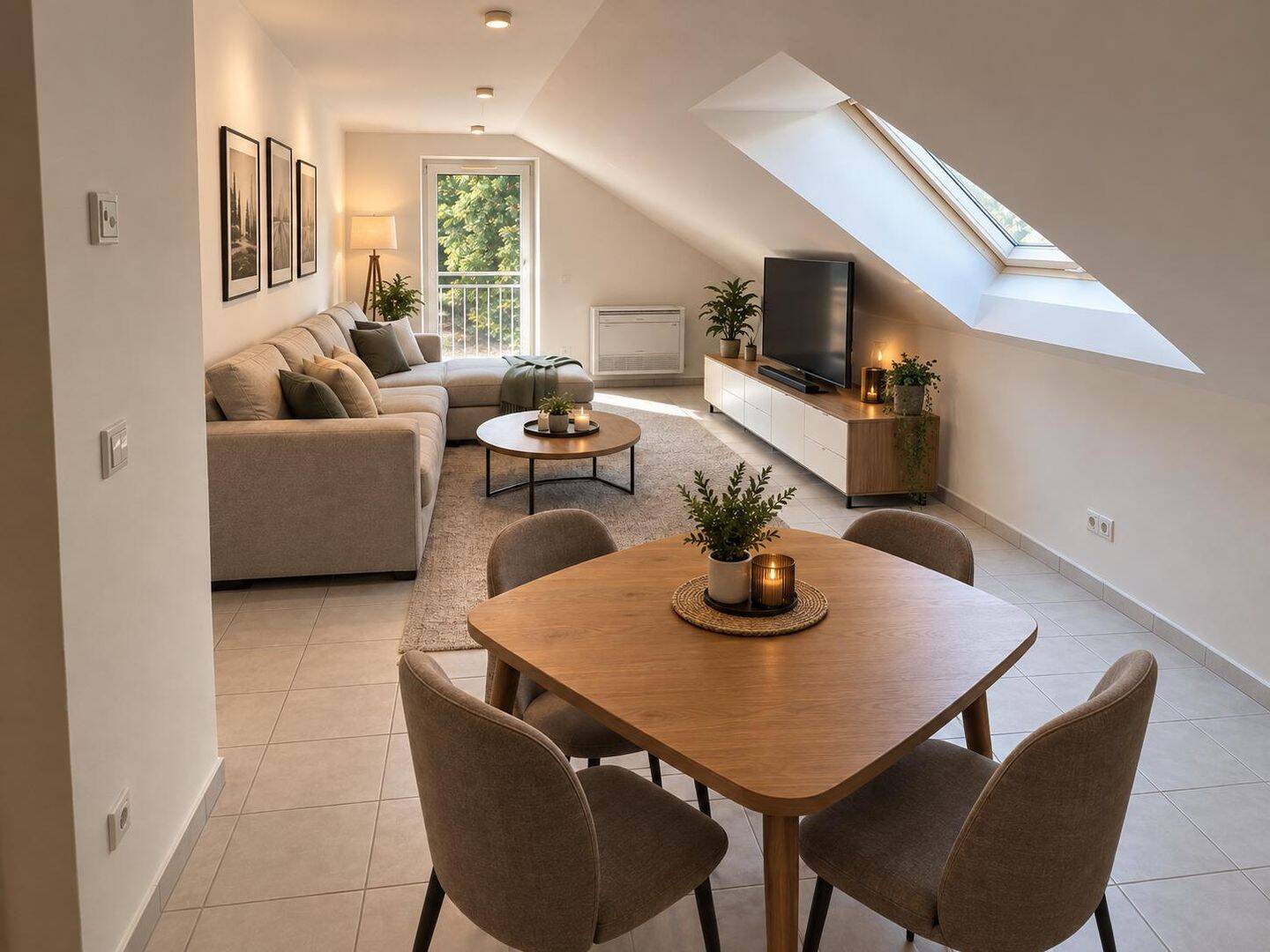 Renovierte Dachgeschoß Wohnung mit Klimaanlage !, 33100 Paderborn
