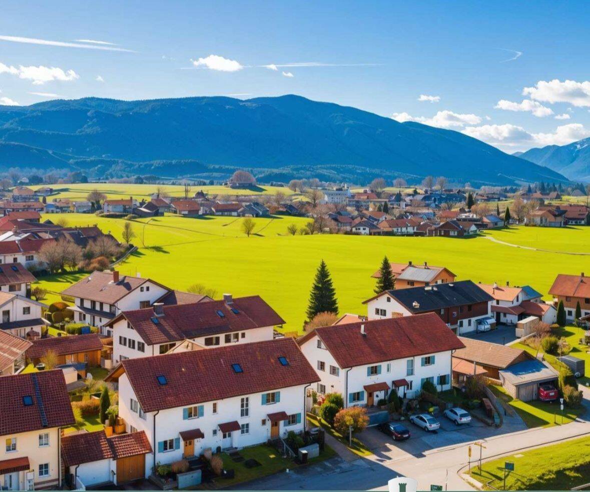 Gepflegtes Reihenmittelhaus mit Garten und zwei Balkonen in Reichersbeuern, 83677 Reichersbeuern