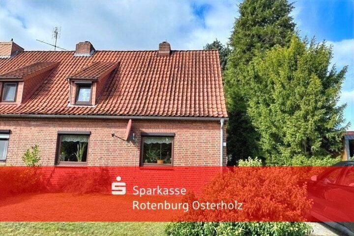 Wohlfühloase im Garten! Kleine DHH mit Modernisierungsbedarf!, 27432 Bremervörde