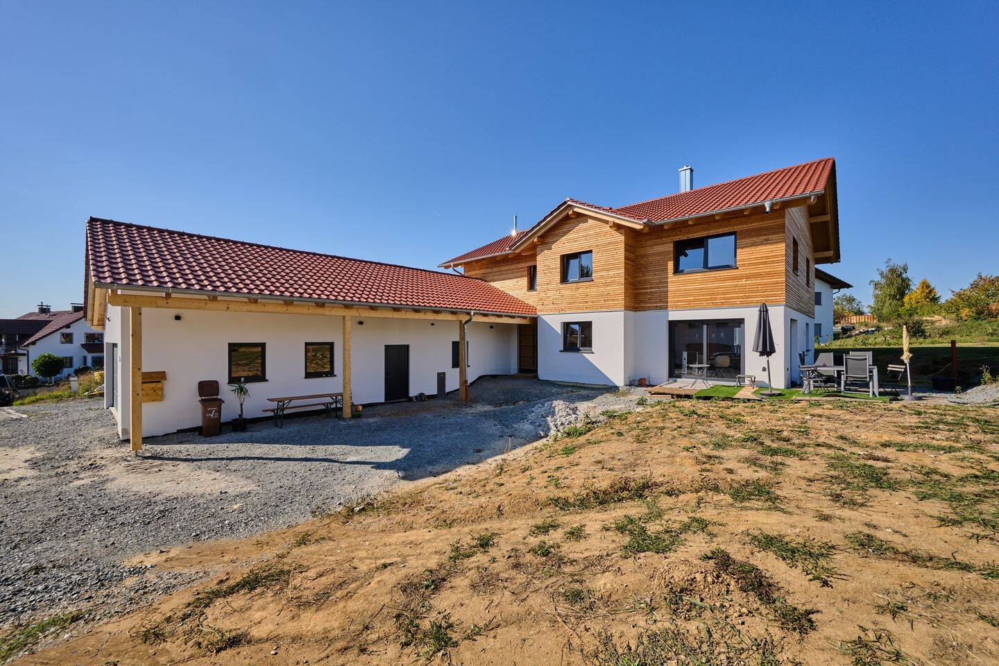 Exklusiver Neubau (2026): Modernes Einfamilienhaus in Holzbauweise auf 1.124 m² Traumgrundstück, 94339 Leiblfing