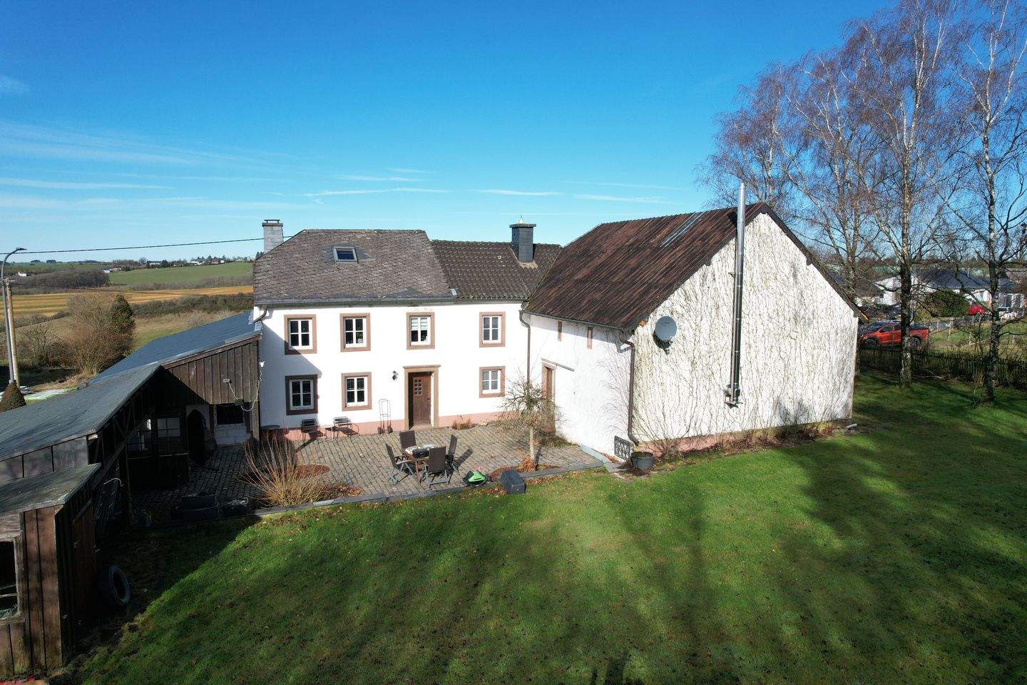 Wohn- und Ferienidyll auf ehemaligem Bauernhof, mit reichlich Raum, 54689 Jucken