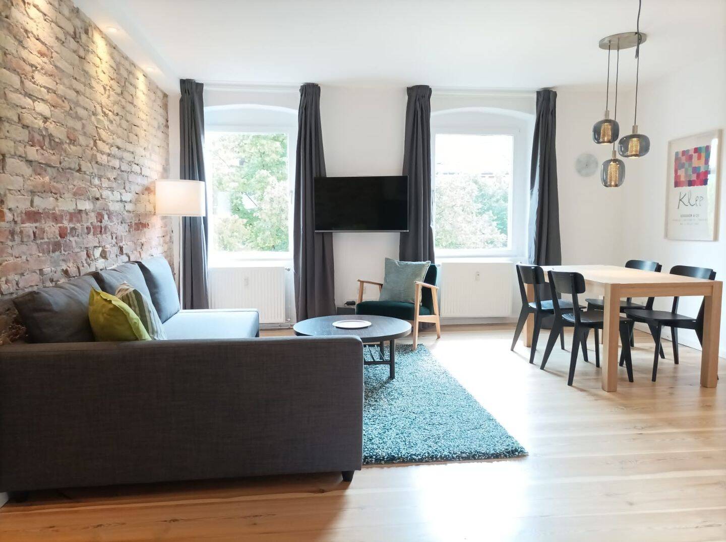 Licht, Altbau & modernes Design – hochwertig modernisierte 2-Zimmer-Wohnung in Kreuzberg, 10999 Berlin (Friedrichshain-Kreuzberg Kreuzberg)