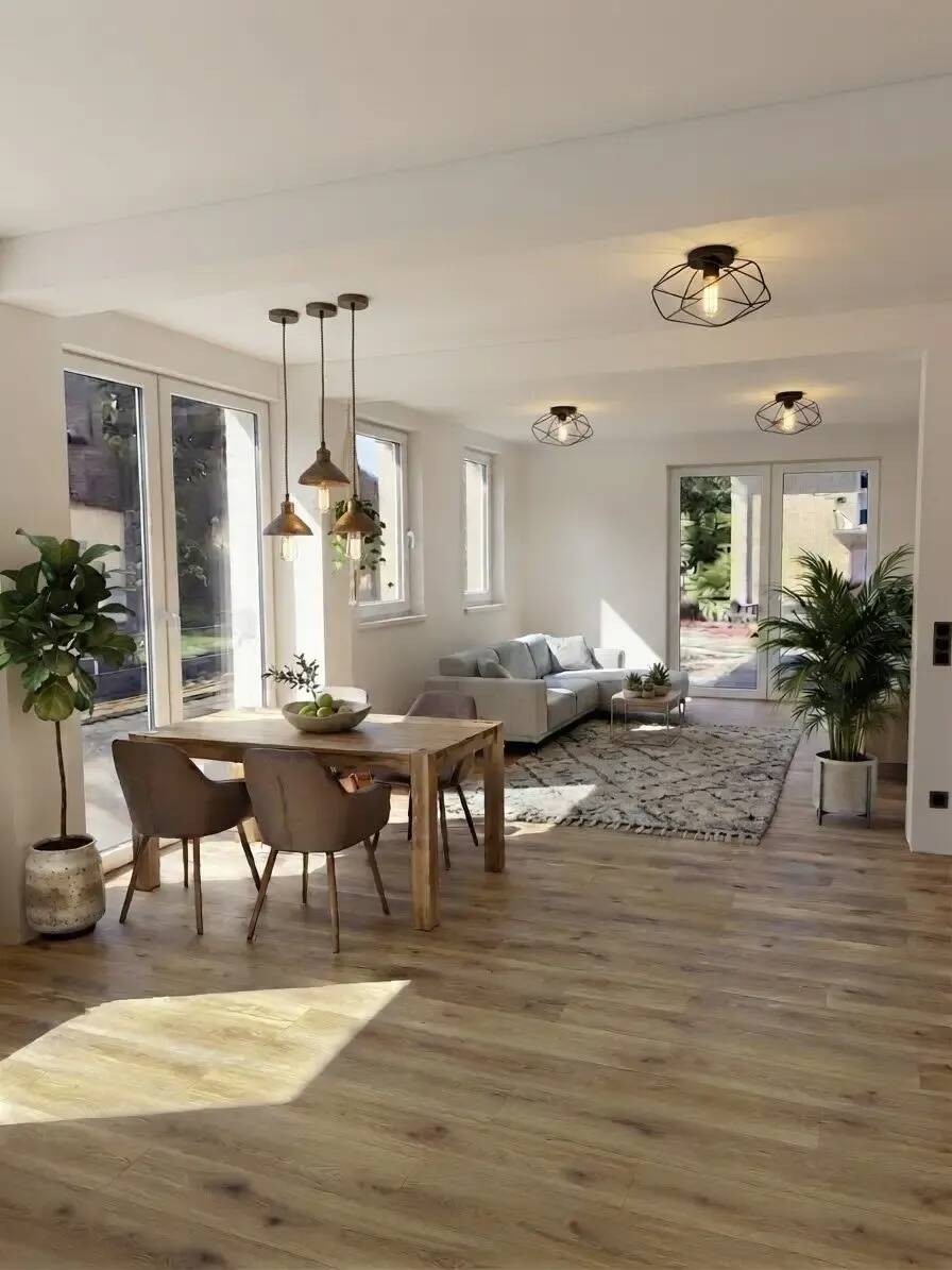 EEK B / Wohnungen 4 ZKB mit Balkon Terrasse Garten Scheune Garage, 37627 Wangelnstedt