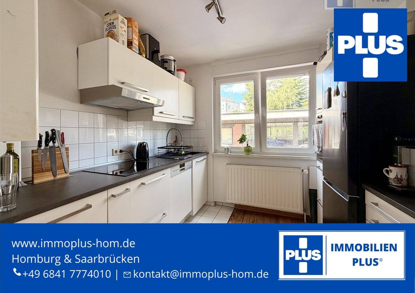HOMBURG-CITY; HELLE 3 ZKB WOHNUNG MIT GARTENMITBENUTZUNG, 66424 Homburg