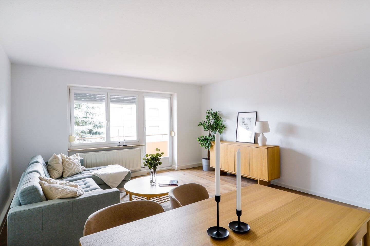 Erstbezug: in 2026 sanierte 3-Zi.-Whg. in Leingarten mit Balkon & Garage – ÖPNV in 200m, 74211 Leingarten