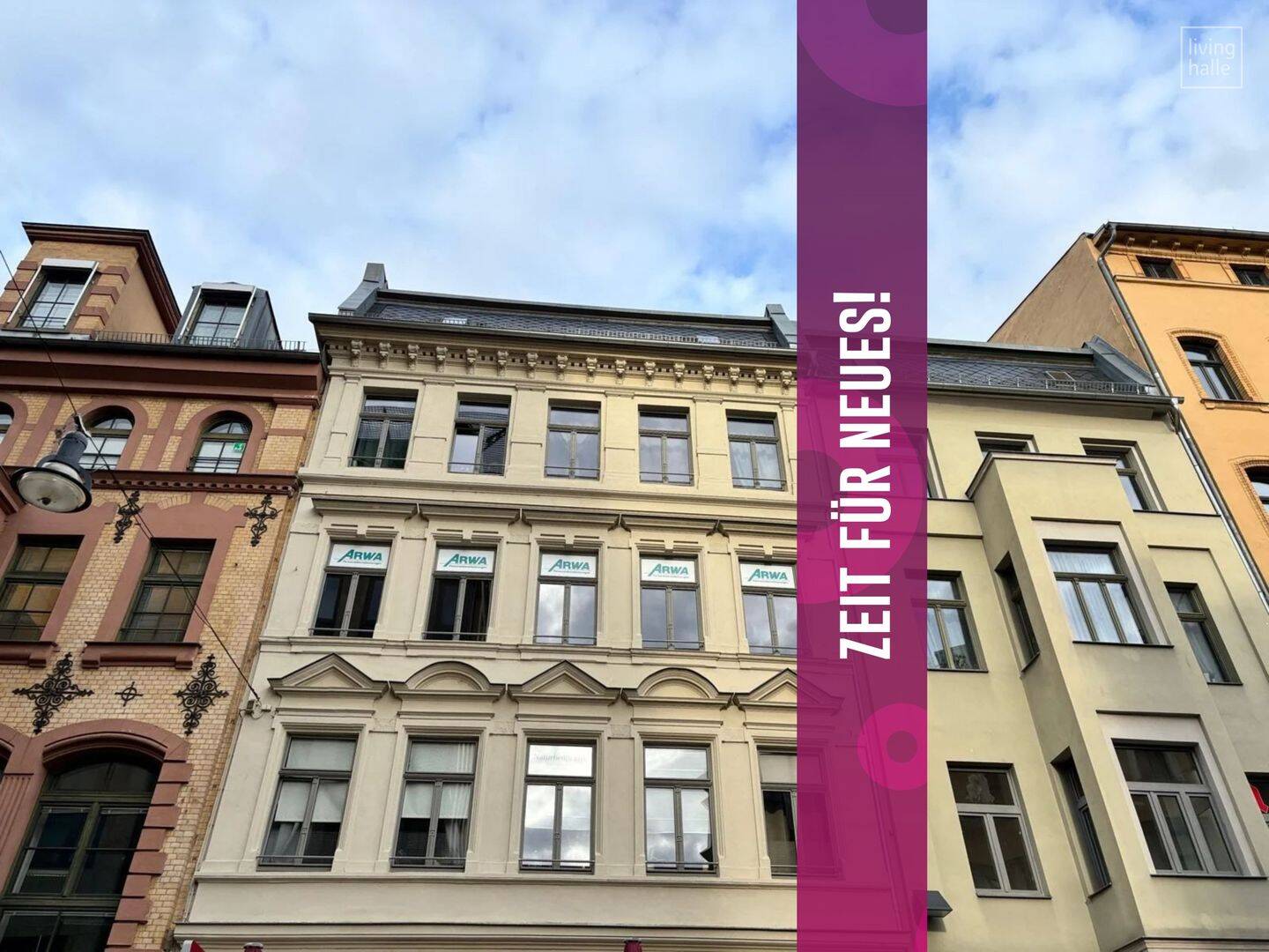 Mitten auf dem Boulevard wohnen ist hier möglich, 6108 Halle (Saale) (Altstadt Giebichenstein Innenstadt Paulusviertel Saaleaue)