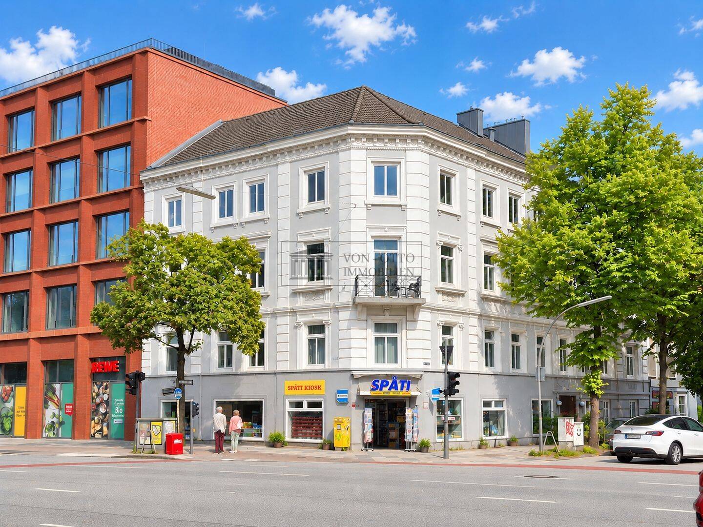Sonnenhelle Altbauwohnung mit Gründerzeit-Charme – ganz oben wohnen, nahe der Außenalster, 22083 Hamburg (Hamburg-Nord Barmbek-Süd)
