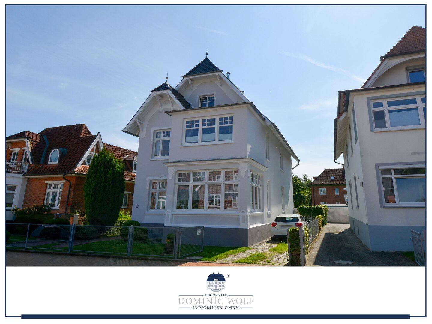 Erdgeschosswohnung mit Garten in historischer Villa, 23570 Lübeck (Travemünde)