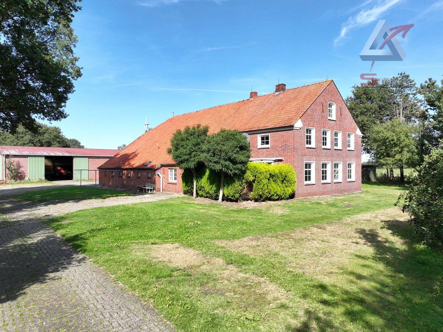 Ostfriesisches Bauernhaus mit Stallungen und Weide, 26810 Westoverledingen