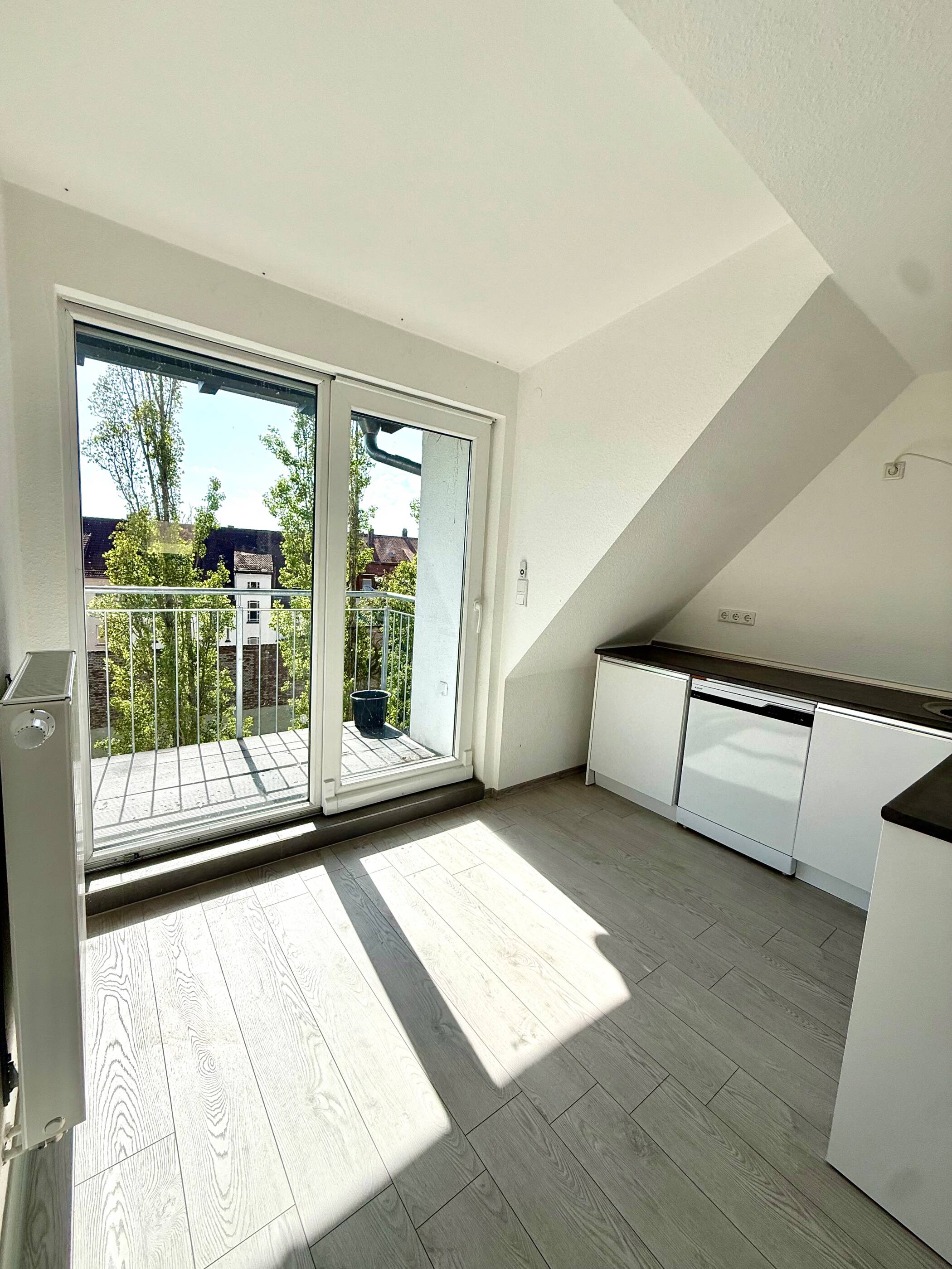Traumhafte 2-Zi Terrassenwohnung | Westbalkon | EBK | neuwertig | 58 m², 90489 Nürnberg (Gärten bei Wöhrd Rennweg Veilhof Wöhrd)
