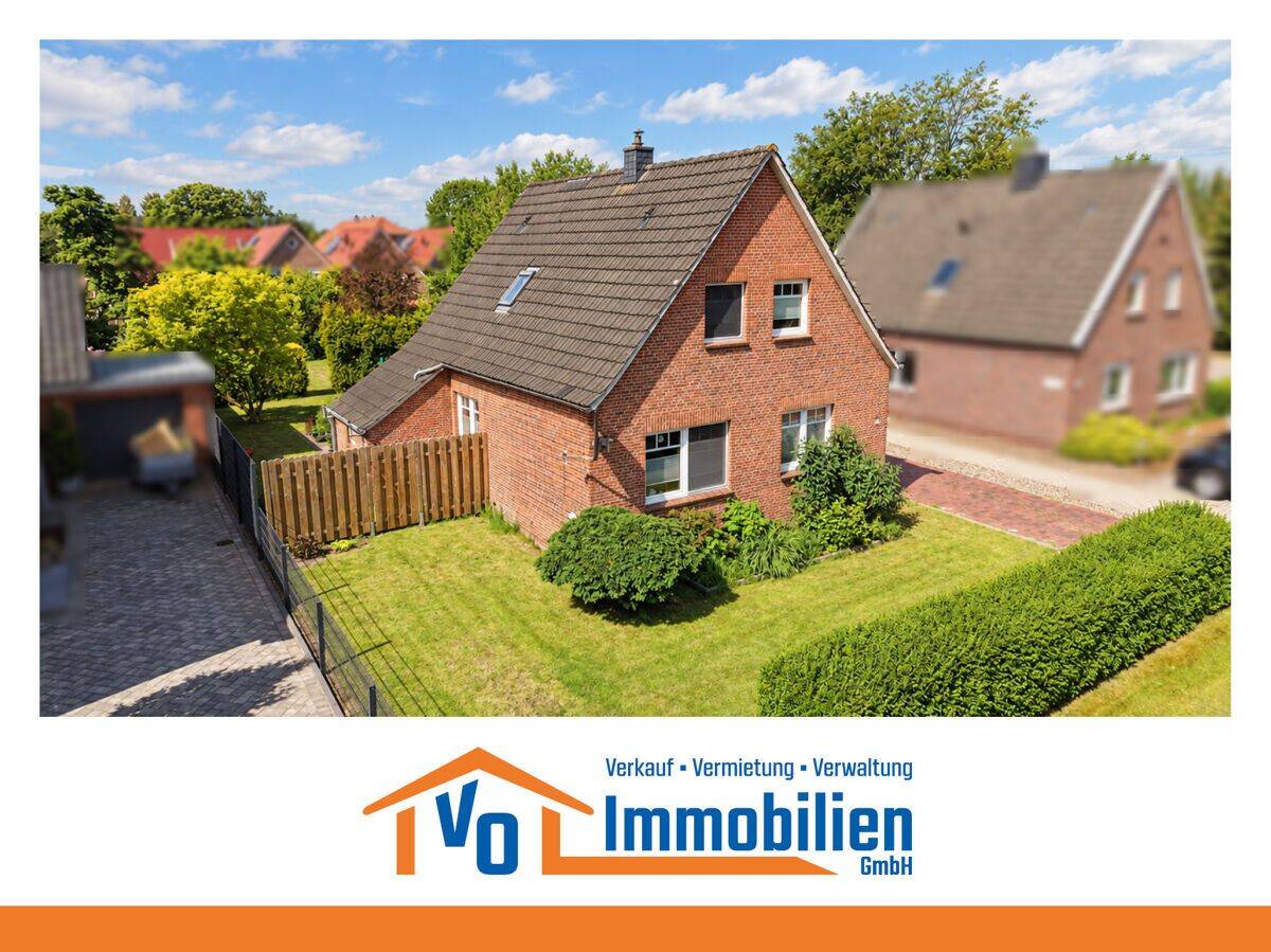 Saniertes Einfamilienhaus mit Baugrundstück in begehrter Zentrumslage Wiesmoors, 26639 Wiesmoor