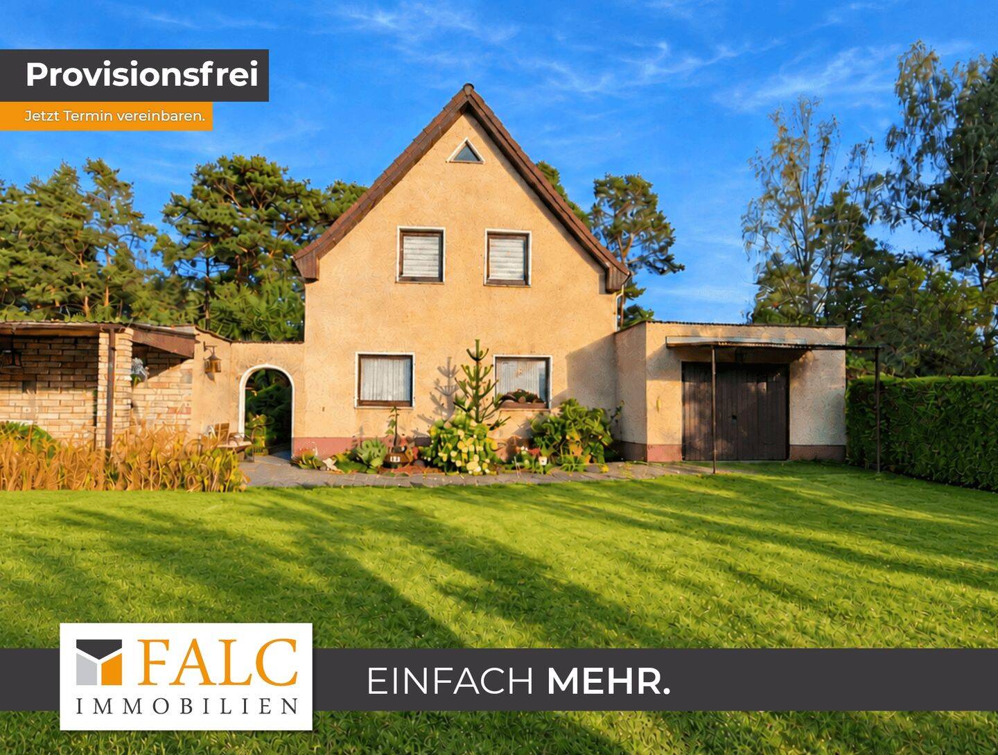 **PROVISIONSFREI! Wohnen am Wald mit Pool und Sauna**- FALC IMMOBILIEN, 15754 Heidesee