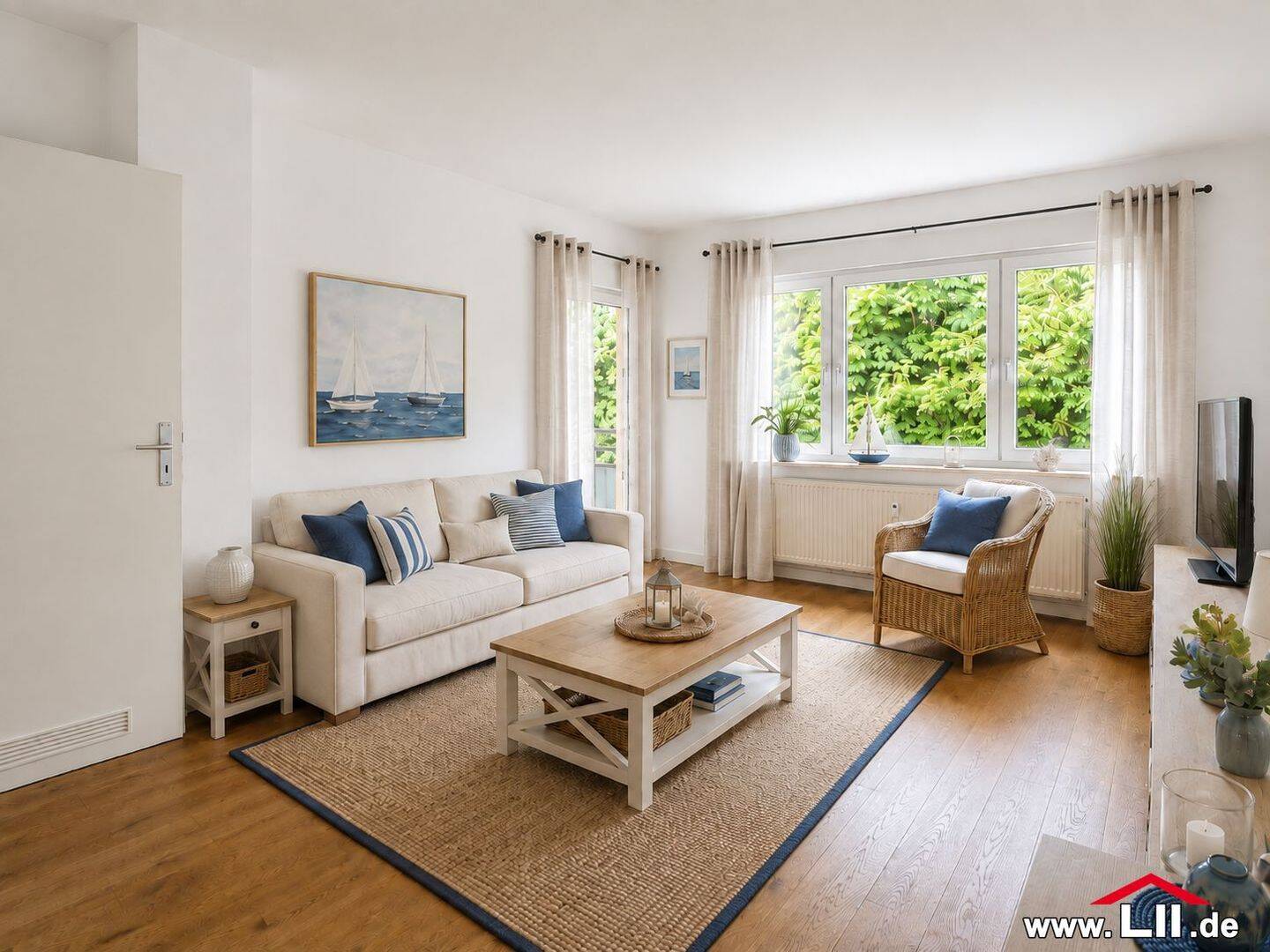 Modernisierte 3-Zimmer-Wohnung mit Balkon und Blick ins Grüne, 60488 Frankfurt am Main (Hausen Praunheim Rödelheim)