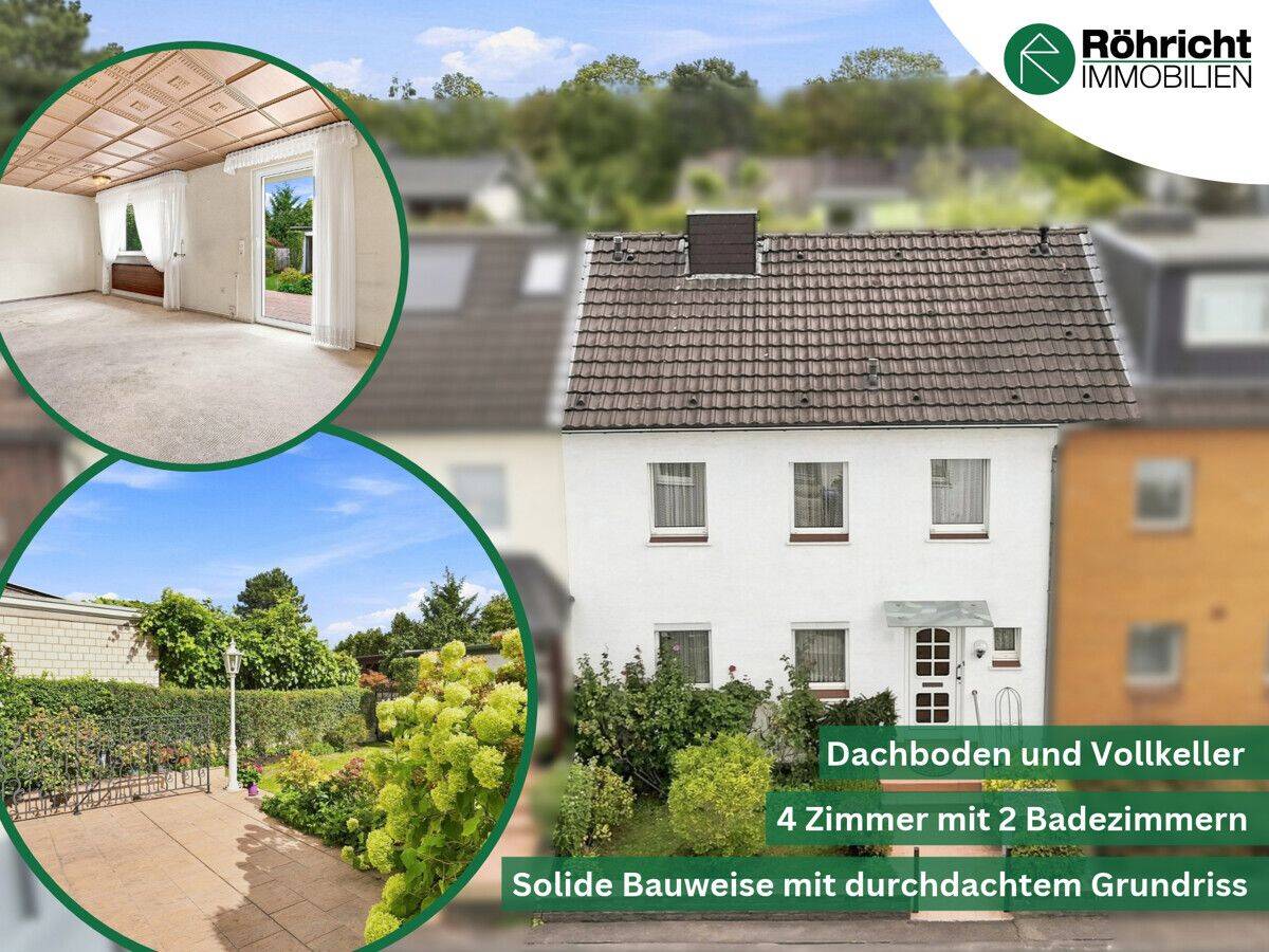 Kompakt und komplett! Reihenmittelhaus mit Terrasse, Garten und Garage in Köln Dünnwald, 51069 Köln (Mülheim Dellbrück Dünnwald Höhenhaus)