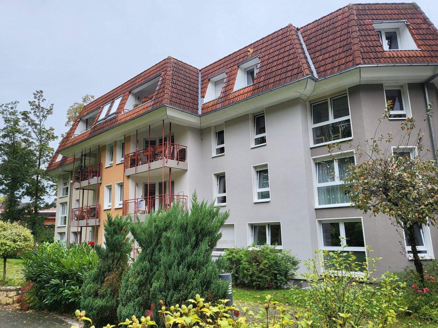 Service-Wohnen am Kurpark. Schöne 2-Zimmerwohnung mit Balkon, 59423 Unna
