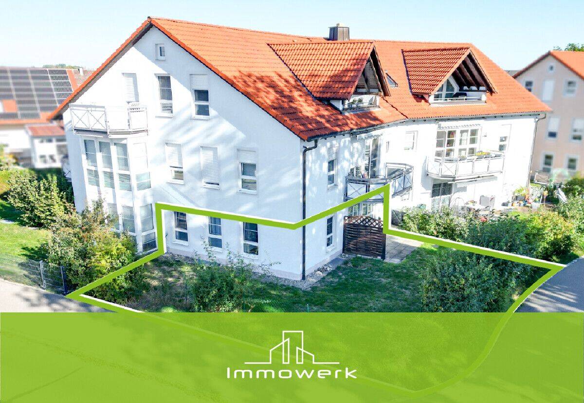 Tolle Erdgeschosswohnung mit Tiefgaragenstellplatz in Memmingen-Steinheim!, 87700 Memmingen