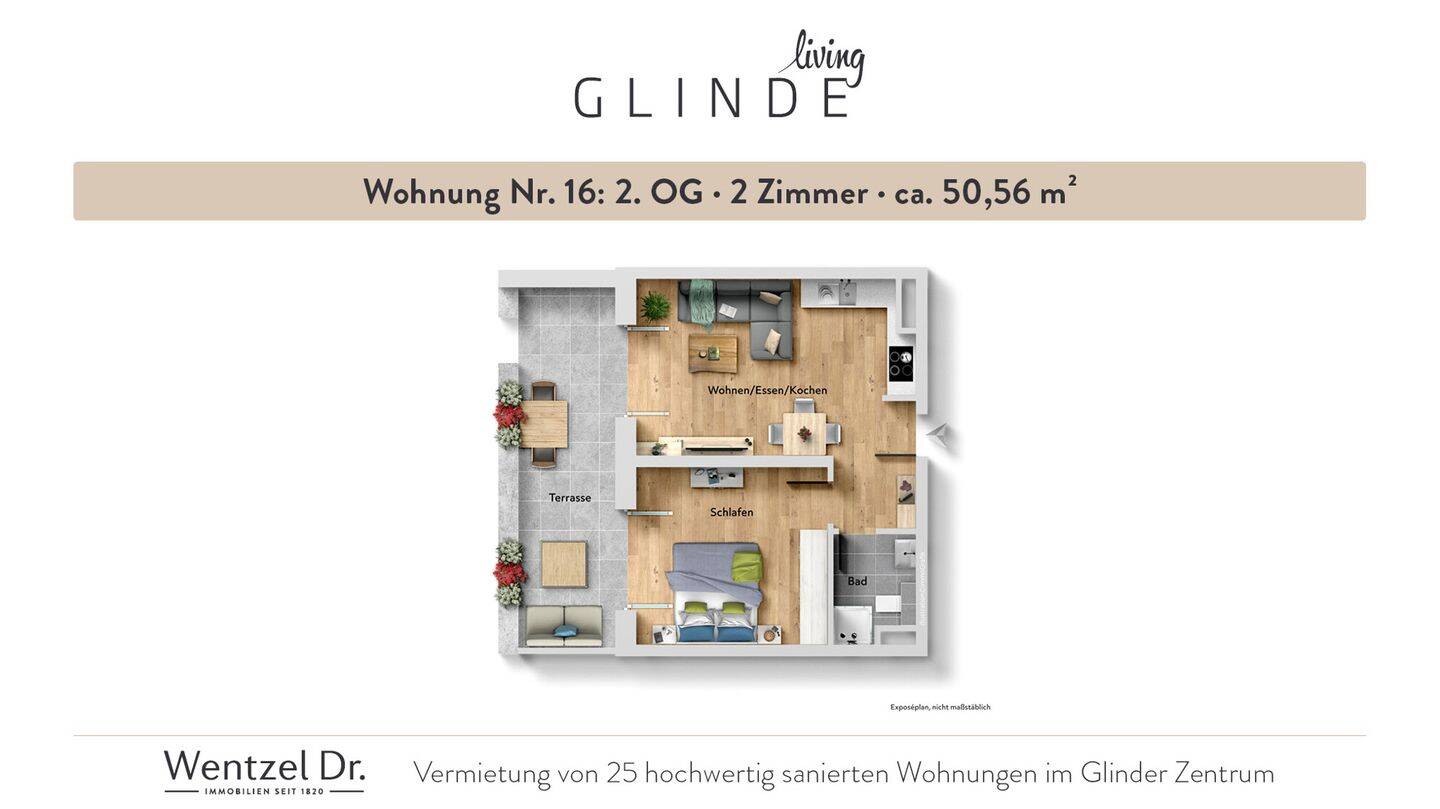 Neubau Mühlenstraße 5 – 2-Zimmer-Wohnungen- Wentzel Dr., 21509 Glinde
