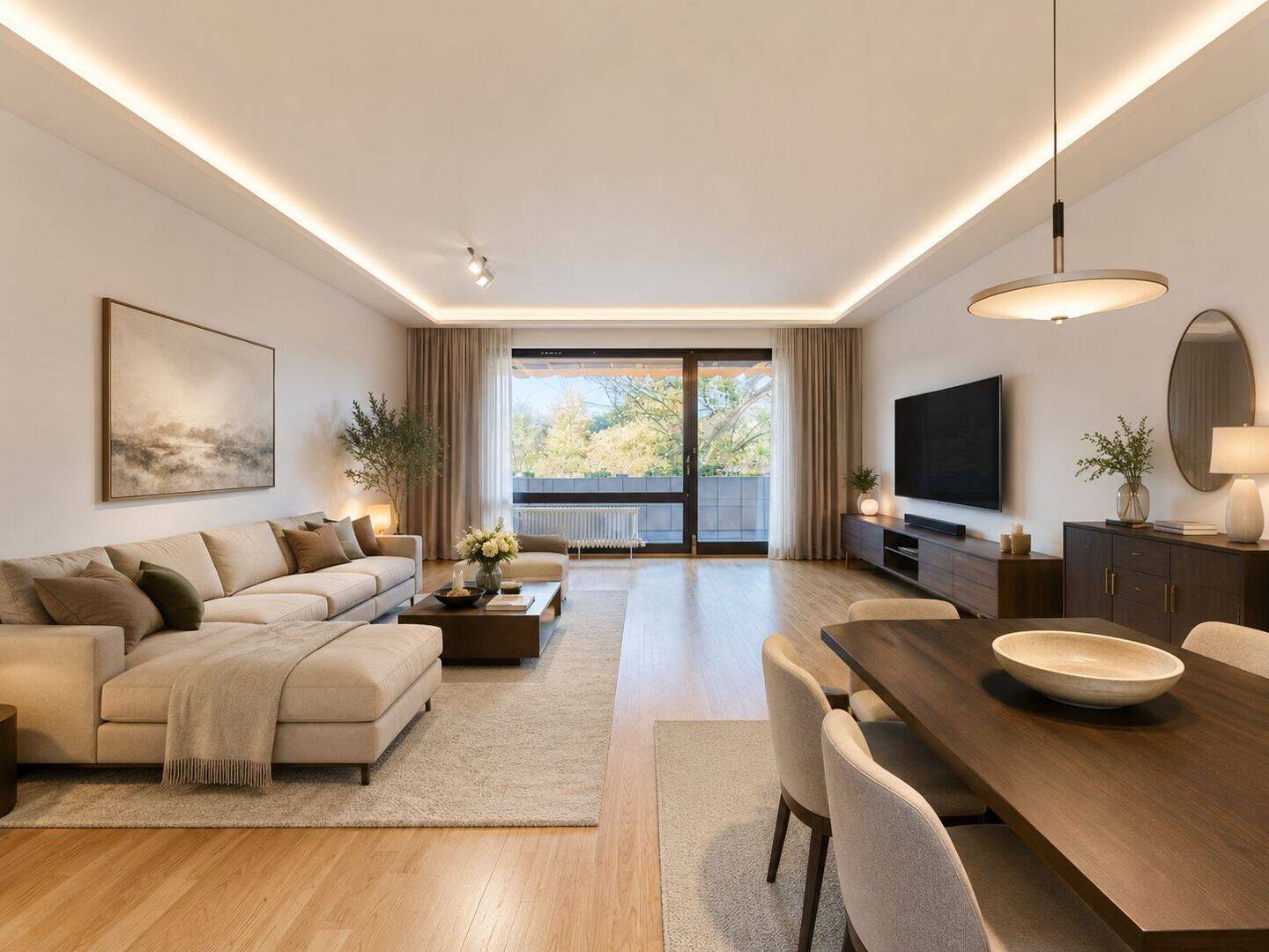 Schwabing-West von seiner schönsten Seite: Helle 3-Zimmer-Wohnung in ruhiger Lage, 80797 München (Maxvorstadt Milbertshofen-Am Hart Neuhausen-Nymphenburg Schwabing-West)
