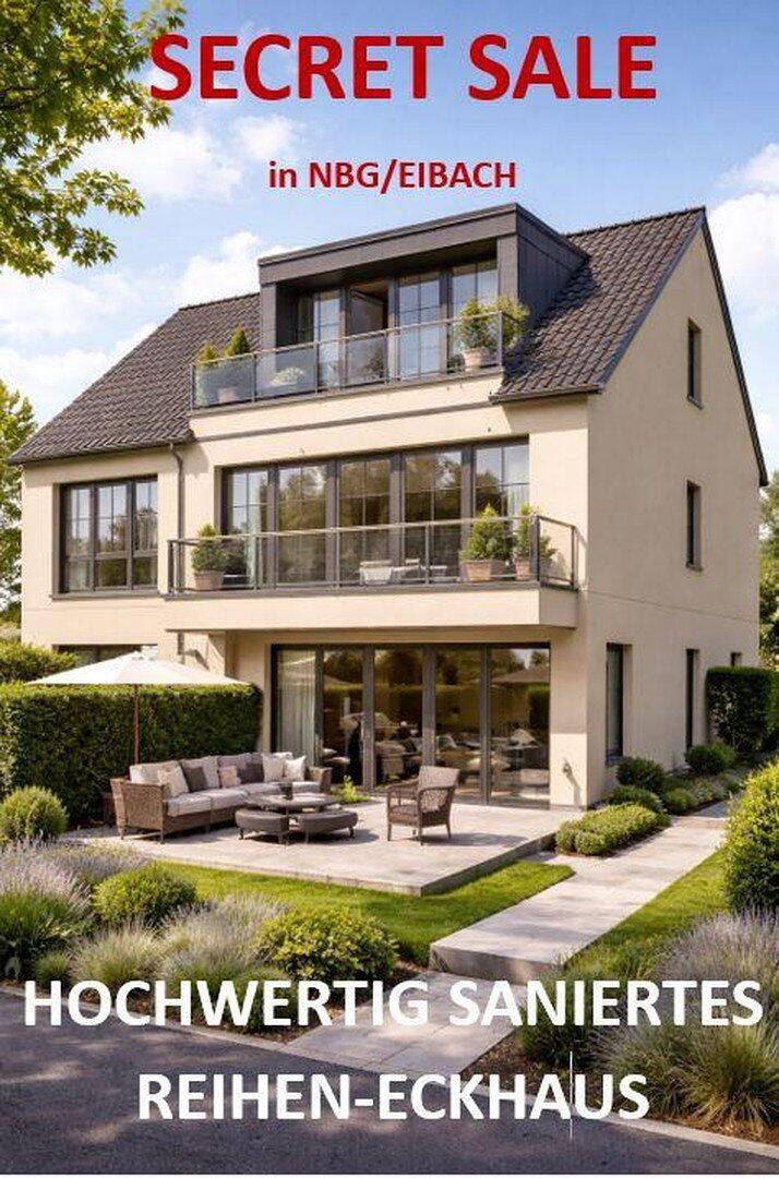 *SECRET SALE* UNIKAT* AUSSERGEWÖHNLICH HOCHWERTIG SANIERTES REIHEN-ENDHAUS*, 90451 Nürnberg (Eibach Hafen Maiach Reichelsdorf Röthenbach bei Schweinau)