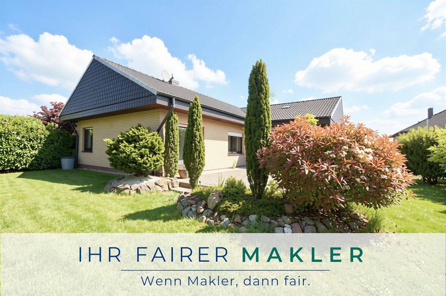 **Wohnen auf einer Ebene – Attraktiver Bungalow auf großzügigem Grundstück in Bassum**, 27211 Bassum