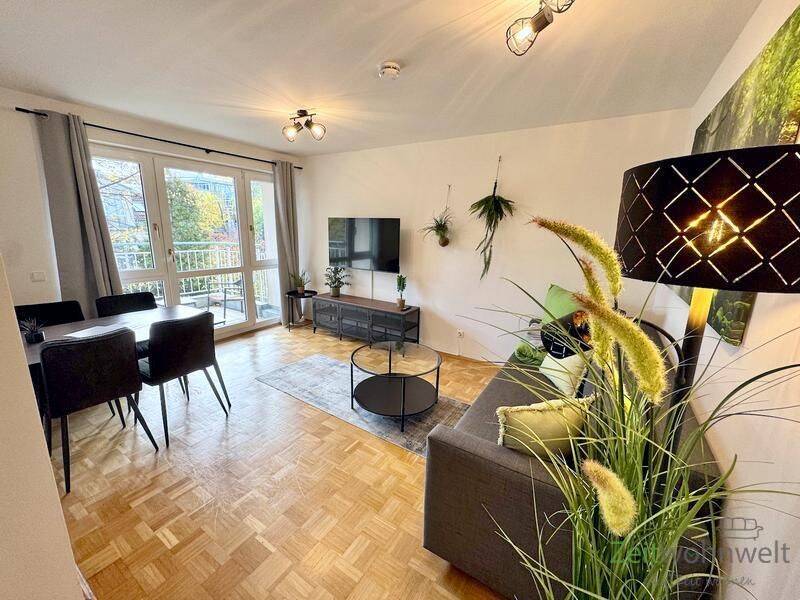 (EF1361_M) Dresden: Plauen, neu möbliertes Apartment mit Parkettböden und Balkon, PKW-Stellplatz mgl., 1187 Dresden