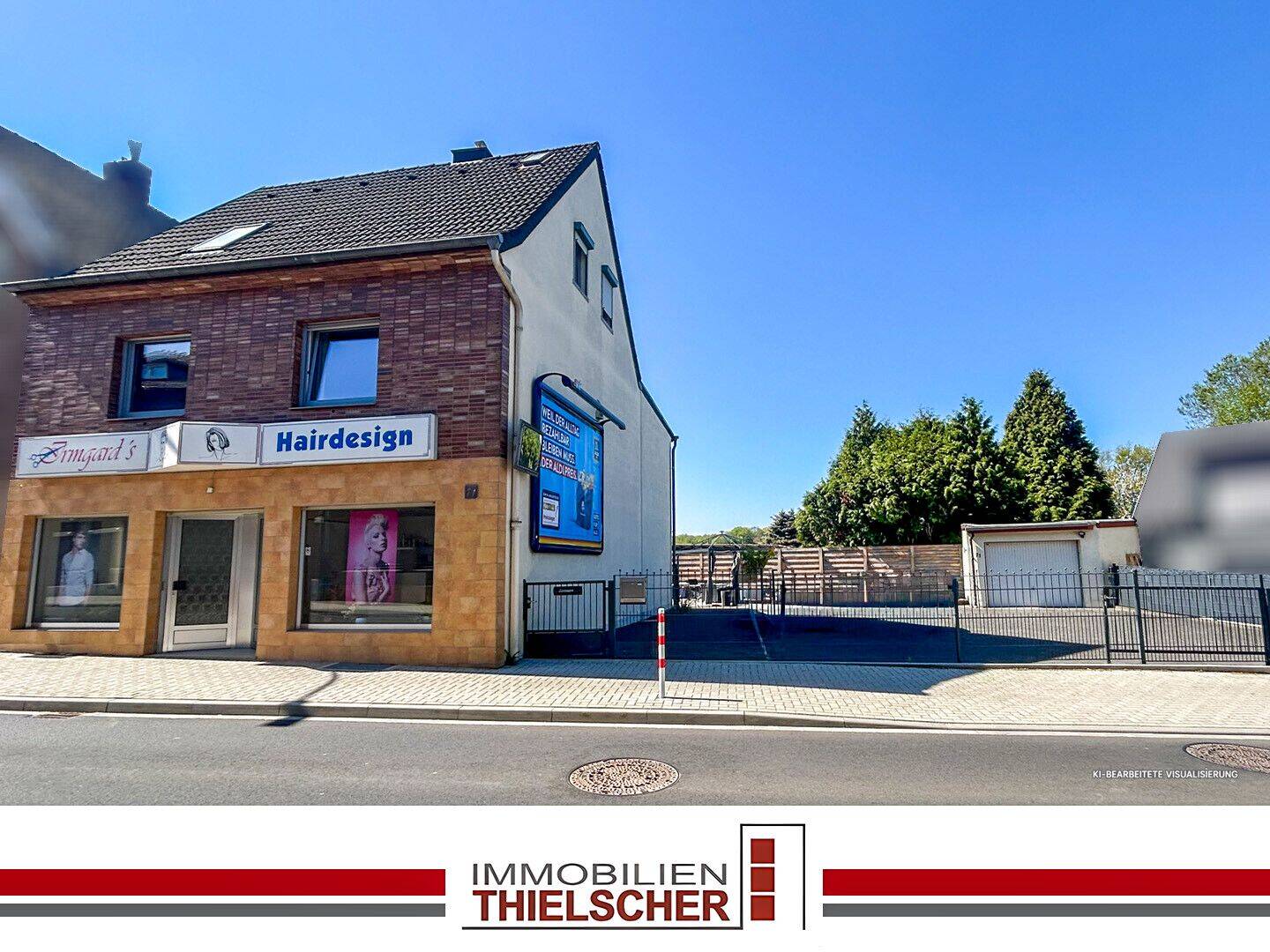 Wohn- und Geschäftshaus mit 2 Wohneinheiten, Garage und großzügigem Außenbereich, 52531 Übach-Palenberg