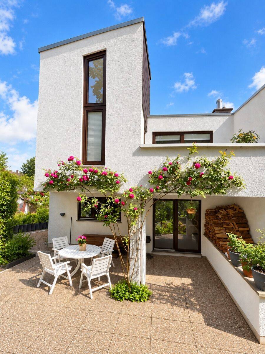 EFH + ELW – Architektur mit Charakter -, großzügig, lichtdurchflutet!, 65817 Eppstein