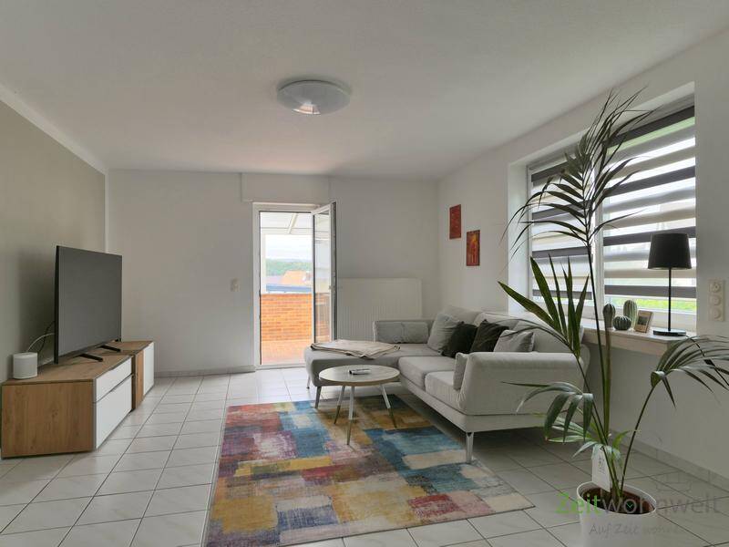 (EF1291_M) Kassel-Landkreis: Fuldabrück, möblierte 3-Zimmer-Wohnung mit Terrasse in ruhiger Lage, Service inkl., 34277 Fuldabrück