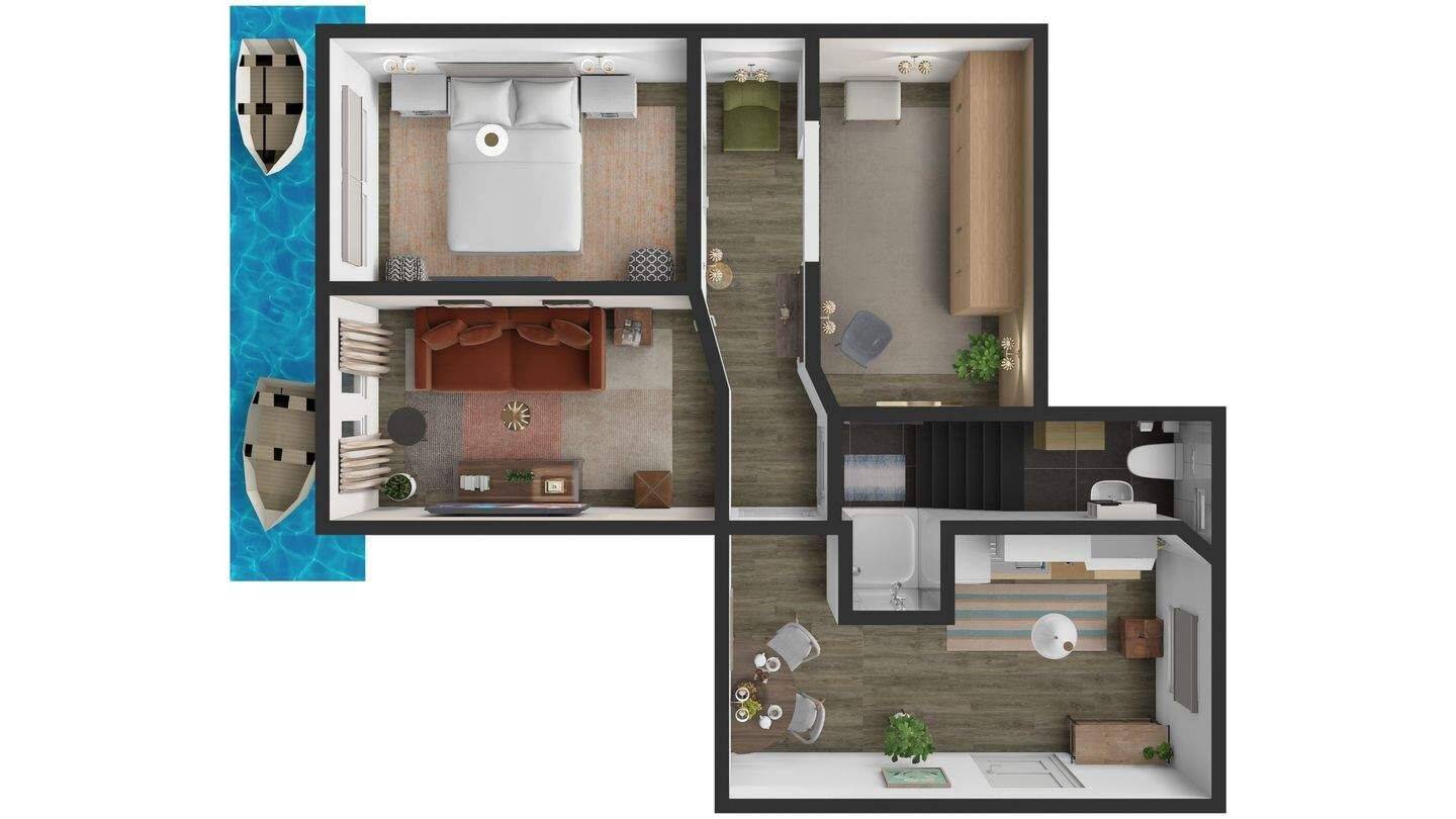 OFFENE BESICHTIGUNG am 07.10.2026 um 17 Uhr • citynahe 2-Zimmer-Wohnung ca. 47m² am Südkanal • Erstbezug nach Modernisierung, 20537 Hamburg (Mitte Borgfelde Hamm Hammerbrook)