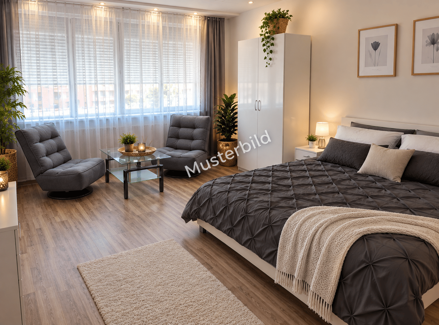 Helle 1-Zimmer-Wohnung mit Einbauküche & Stellplatz – zentral gelegen, 72458 Albstadt