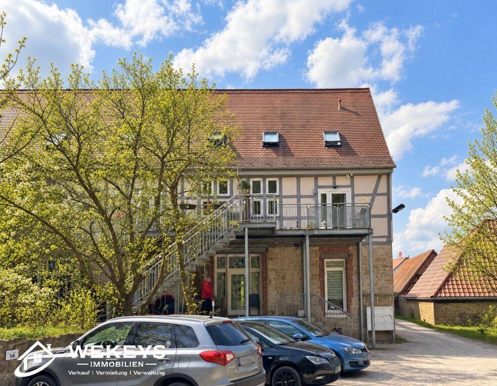 Großzügige 4-Zimmer-Erdgeschosswohnung mit Terrasse in historischem Ambiente von Kapellendorf, 99510 Kapellendorf